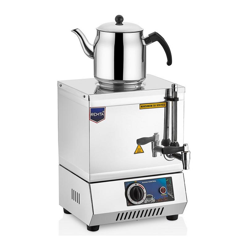 Remta Remta EP01 15 Model Çay Ocağı, Elektrikli, Pleytsiz, Tek Demlikli, 14 Litre Kapasiteli