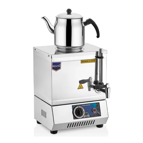 Remta Remta EP01 15 Model Çay Ocağı, Elektrikli, Pleytsiz, Tek Demlikli, 14 Litre Kapasiteli