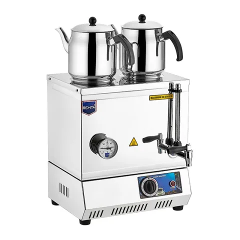 Remta Remta EP05 40 Model Çay Ocağı, Elektrikli, Pleytsiz, 2 Demlikli, 29 Litre Kapasiteli
