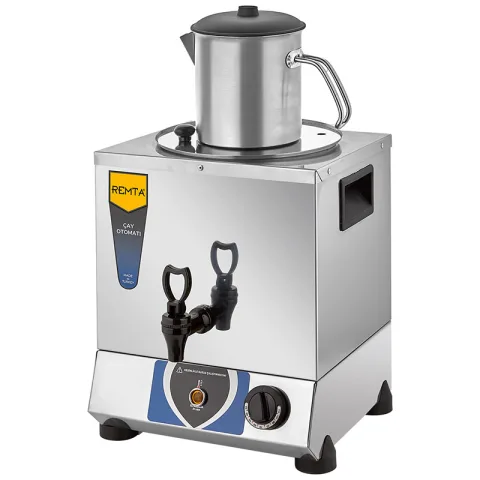 Remta Remta TT01 Çift Cidarlı Çay Makinesi, Elektrikli, Pleytsiz, Tek Demlikli, 8 lt