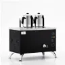 Anka Pro Full Otomatik 2 Demlikli Çay Kazanı, 20 L, Elektrikli, Siyah